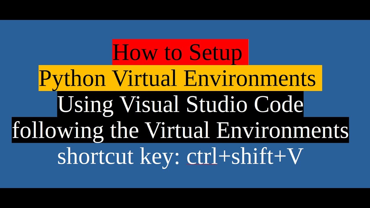 How to Setup Python Virtual Environments in Visual Studio Code (Linux ...