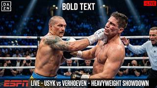 Oleksandr Usyk vs Rico Verhoeven FULL FIGHT Simulation – Heavyweight Clash, KO Highlights!