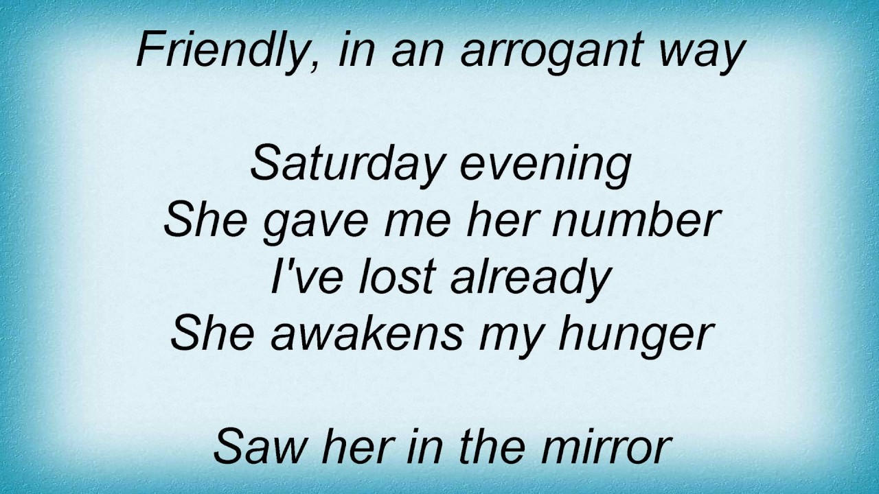 Hooverphonic Nr 9 Lyrics YouTube