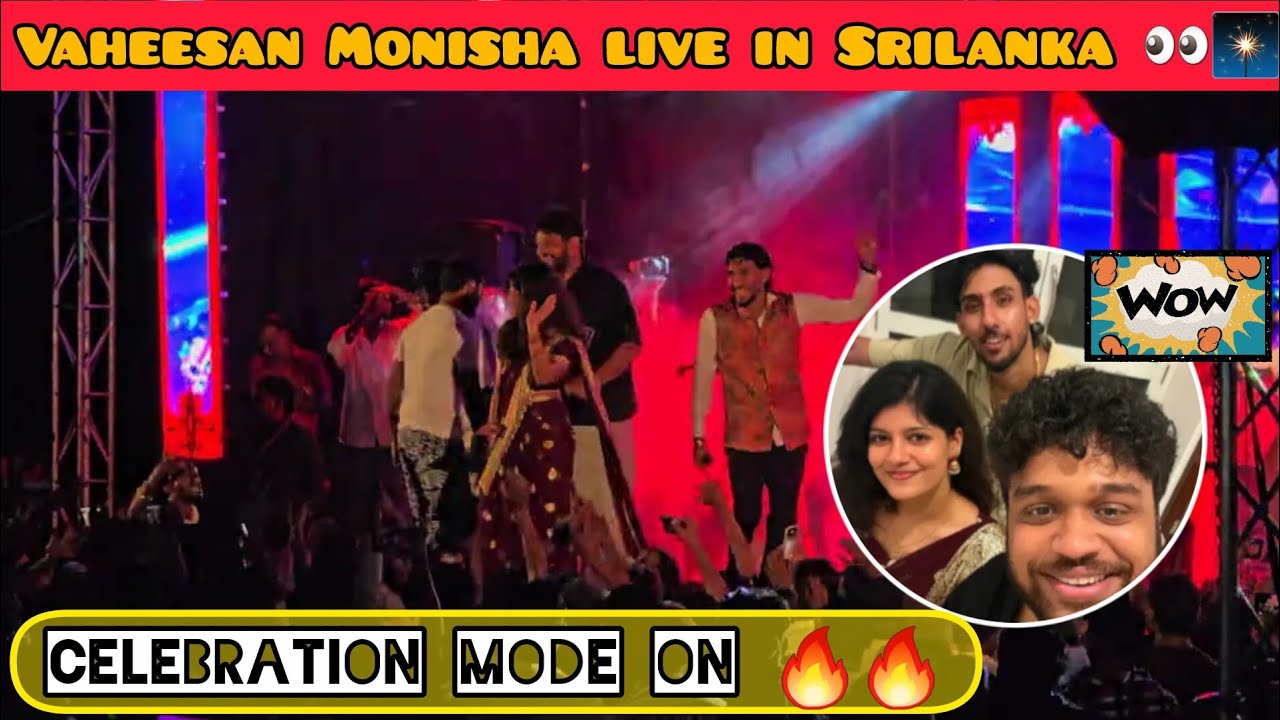 Vaheesan Rapper Vaheesan ♥️ Monisha in srilanka 🔥🎇 |Vaheesan rasaiya | Monisha blessy ...