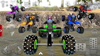 Black De Carros - Motor Dirt Bike Racing Simulator - OffRoad Bike Stunt Driving - Android Gameplay screenshot 1