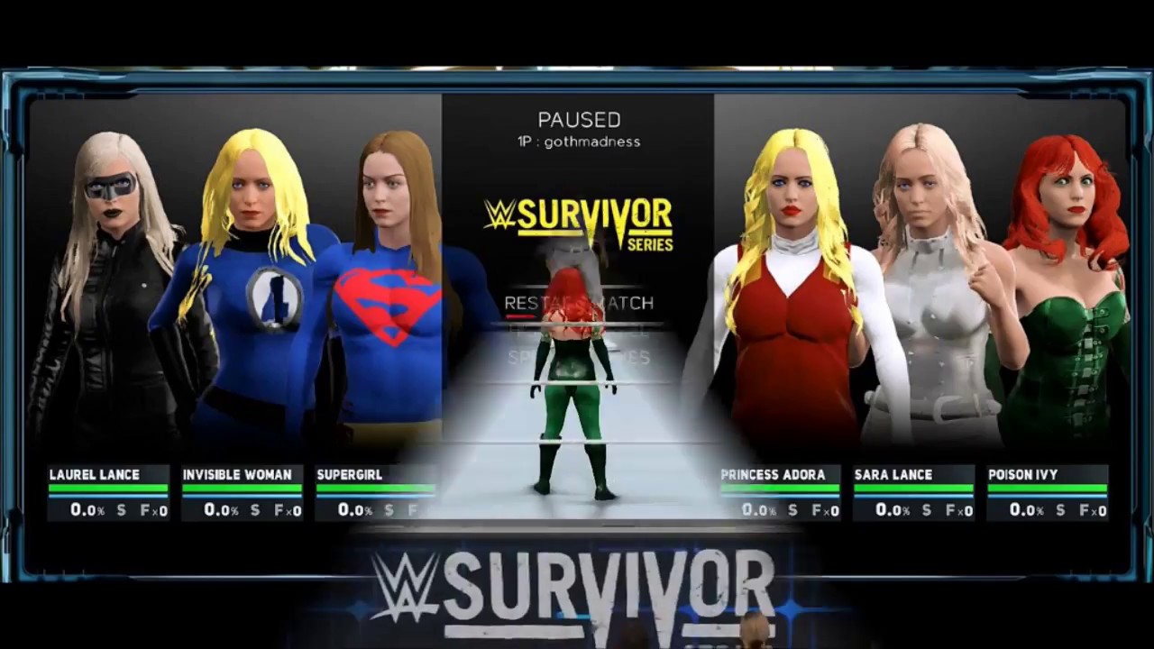 WWE 2K17 Custom Divas Match