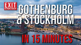 Gothenburg & Stockholm Sweden in 15 Minutes