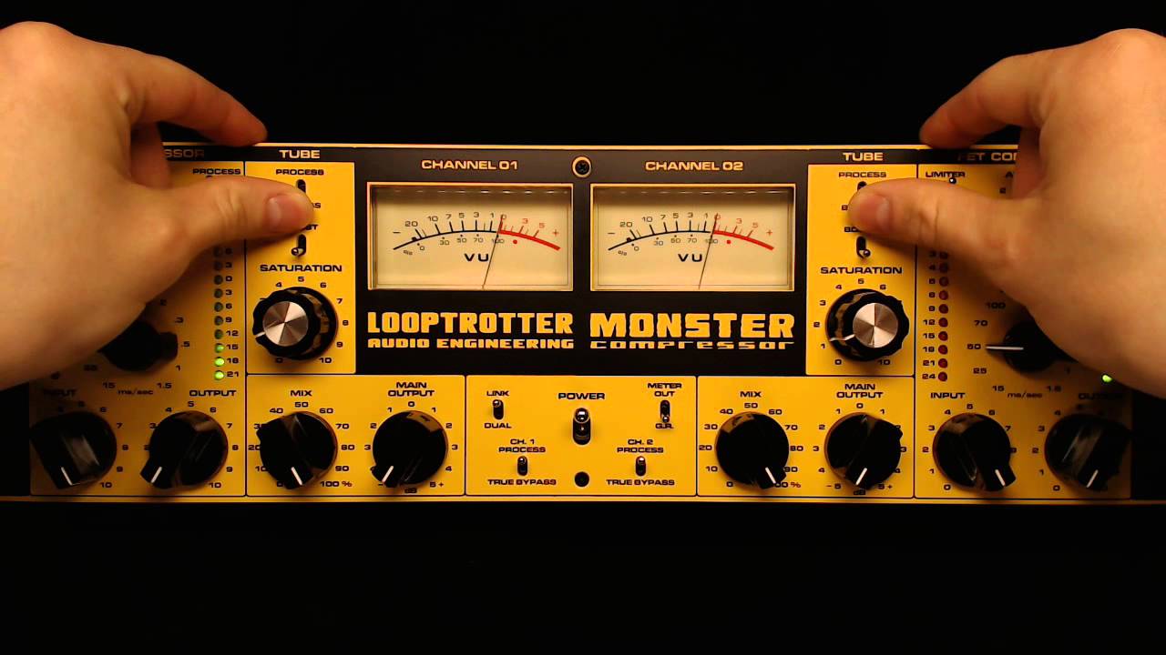LOOPTROTTER - MONSTER - audio sample - how to get classic Bohnam drum sound