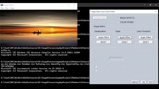 "Image Editor Application" by Atharva Takawale screenshot 2