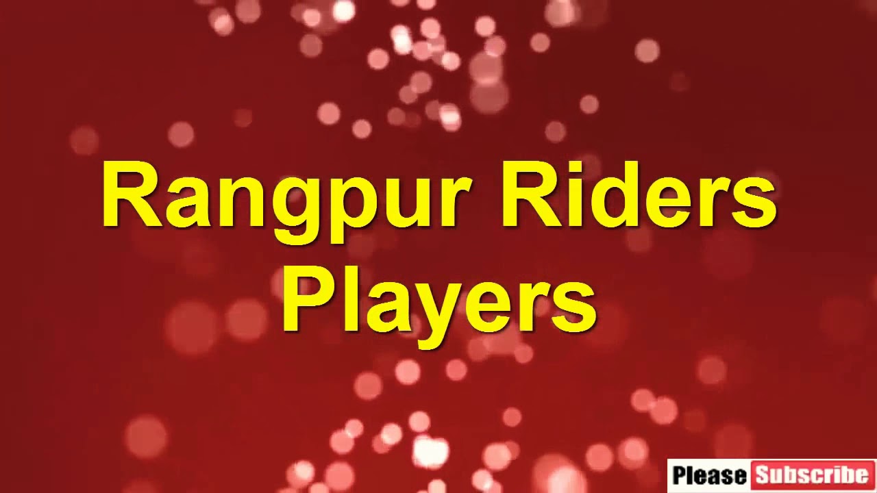 Bpl 2019 all team player & squad