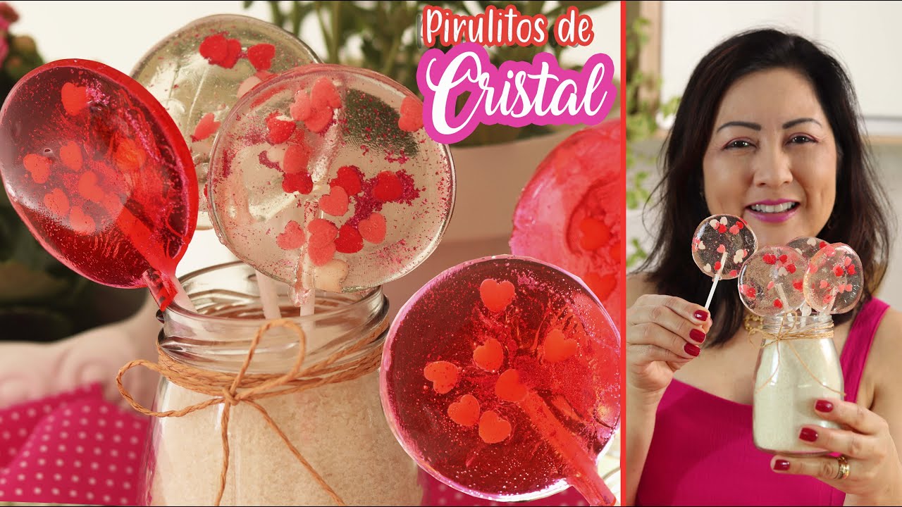 PIRULITO DE CRISTAL SEM ISOMALT - SUCESSO DE VENDAS - DICAS PARA  COLORIR E AROMATIZAR-DIKA DA NAKA