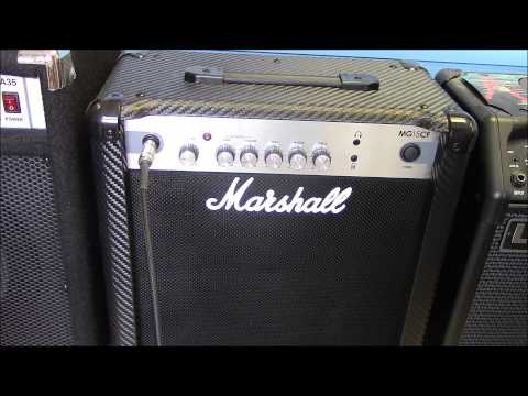 Marshall MG15CF demo