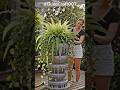 This Melted Cement Planter Looks Unreal 😱🔥 | INSANE DIY Garden Transformation