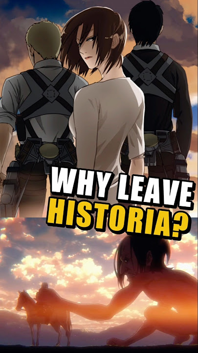 Why didn't Ymir go to the walls with Historia? #attackontitan #aot