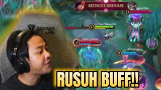 DWIWOII DIRUSUH BUFFNYA? LIHAT APA YANG TERJADI SETELAHNYA!! - Mobile Legends