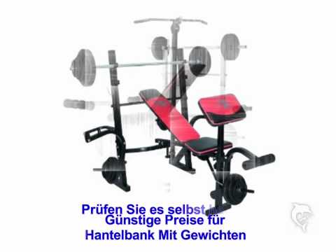 Hantelbank Mit Gewichten| Günstige Preise