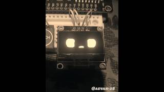 Desk buddy robot face.