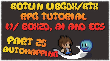 Kotlin LibGDX/KTX RPG Tutorial - Part 25 (Automapping)