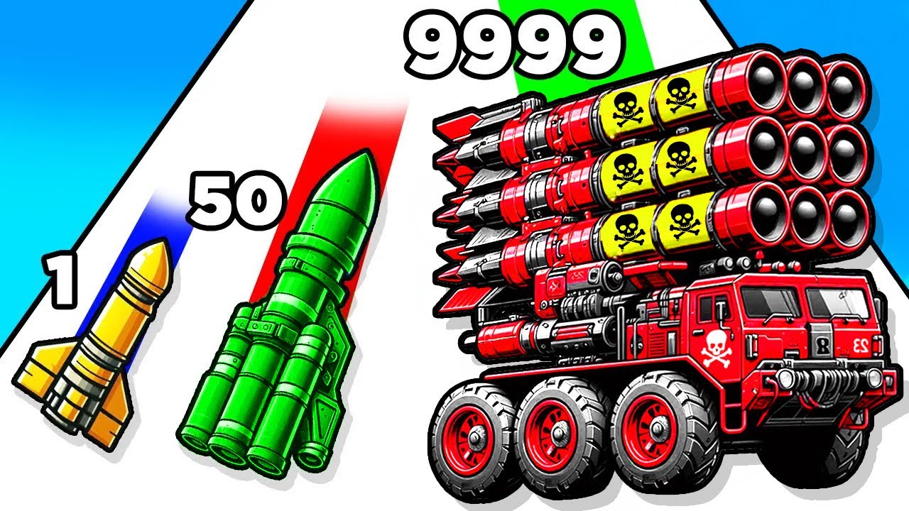 MAX LEVEL ROCKET LAUNCHER! - Rocket Stack Part 3