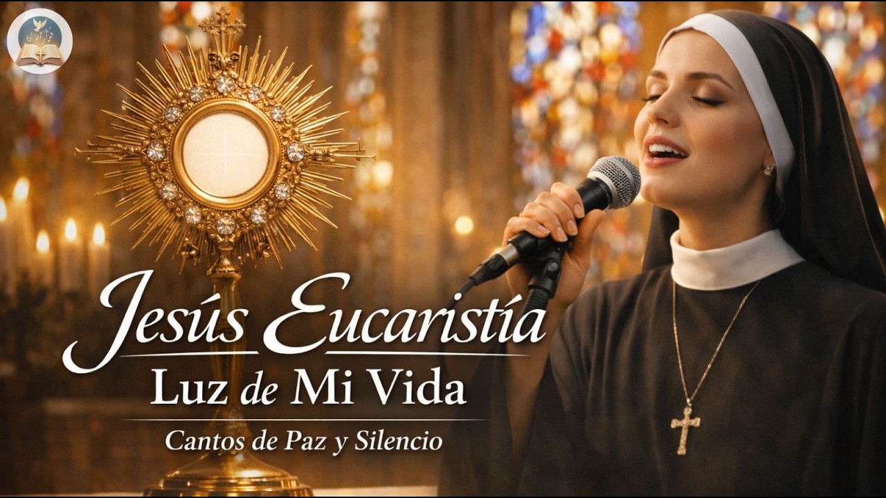 Jesús Eucaristía, Luz de Mi Vida | 🙏 Cantos al Santísimo Sacramento | Adoración Eucarística