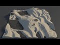 Sand dune simulation