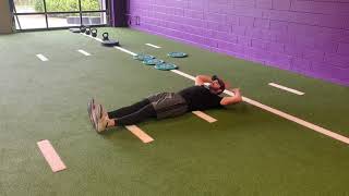 Alt. Single Arm/ Single Leg V-Up