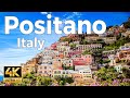 Positano, Italy Walking Tour (4k Ultra HD 60fps) - With Captions