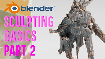 [Blender 3 | Sculpting Tutorial] Sculpting Basics Part 2: Importing Models