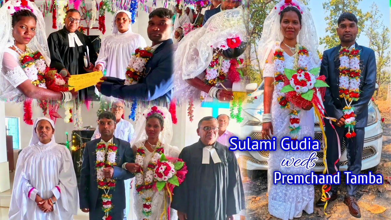 Sulami weds Premchand//church wedding vlog-2//hatioda jodaband parish @soyvlogs