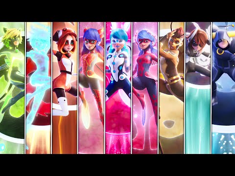 Miracuous Season 6 New Transformations 