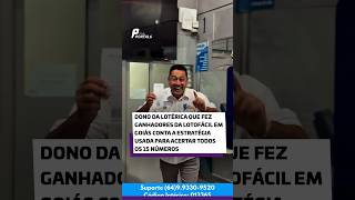 Owner of the lottery shop that created Lotofácil winners in Goiás reveals the strategy used