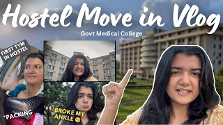 Hostel Move In Vlog Medical College | First Day in Girls Hostel | My Medical College Journey EP 3