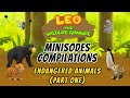 Endangered Animals Minisode Compilation (Part 1/2) - Leo the Wildlife Ranger | Animation | For Kids