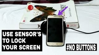 Lock your screen without pressing any power button. screenshot 4