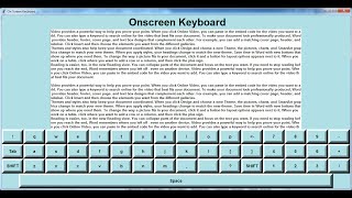 How to Create a GUI Onscreen Keyboard in Python - Tutorial