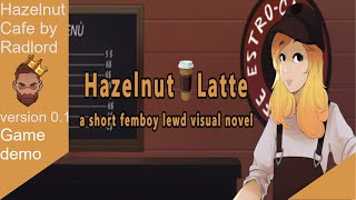 Femboy cafe barrista falls in love ❤️ Hazelnut Cafe demo