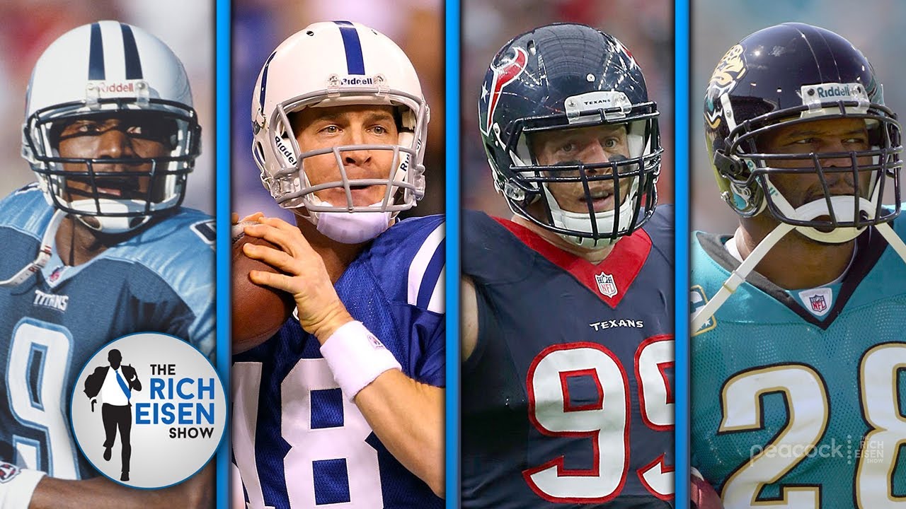 TJ Reveals His G.O.A.T. Players in Colts, Jags, Texans, Titans (& Oilers) History | Rich Eisen Show