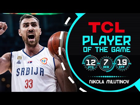 Nikola Milutinov (12 PTS) | TCL Player Of The Game | SRB 🇷🇸 vs CZE 🇨🇿 | FIBA EuroBasket 2025