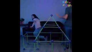 Crazy Forts Buden Bau Set Crazy Forts Silvan Leonie