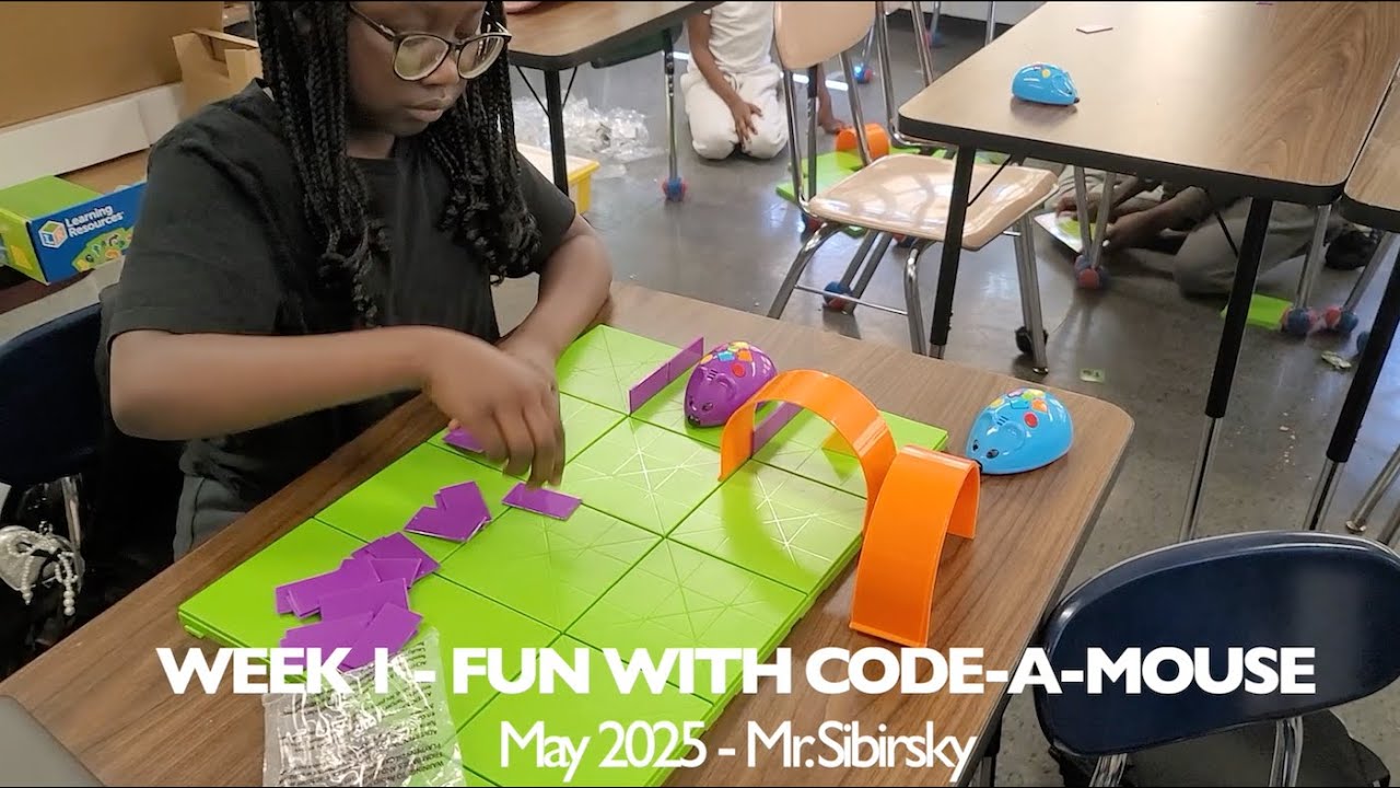 STEM FLL ROBOTICS CLUB: Can You Code A Mouse? [Week 1] - YouTube