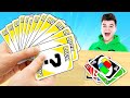 Playing The LUCKIEST HAND In UNO! (IMPOSSIBLE)