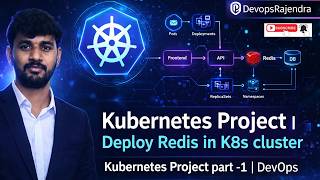 Deploy First Service Redis in Kubernetes Cluster for Project Part-1