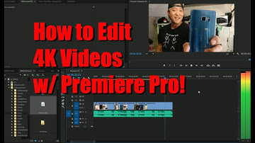 How to Edit 4K Videos w/ Adobe Premiere CC!