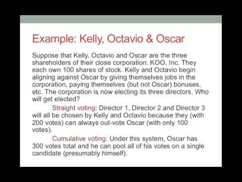 Business Organizations -