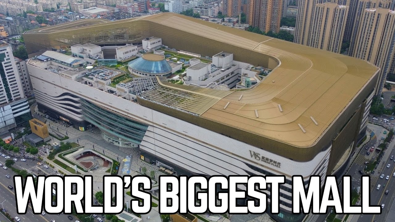 World’s Biggest Mall! Wuhan Dream Plaza Walkthrough