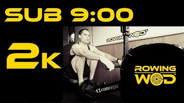 2k row - guided 9min row