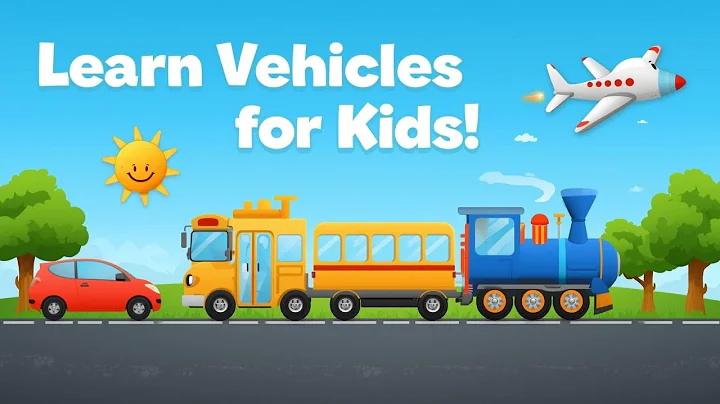 🚗 Learn Vehicles for Kids | Car, Bus, Train, Plane & More | Fun Vehicle Song 🎶