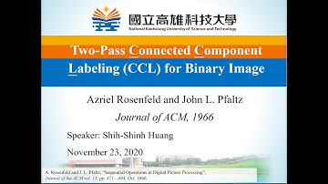 quarter DIP Two Pass Connected Component Labeling for Binary Image