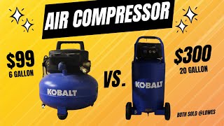 SAVE TIME and MONEY picking out Air Compressor