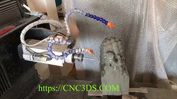 Máy cnc 5 trục mini đục tượng đá, máy khắc đá chất lượng cao