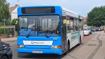Stagecoach South East SV53 DDK 34483 Dennis Dart SLF