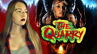 THE QUARRY Полное прохождение и обзор на русском (ФИНАЛ 2.0) 🔥 Карьер игра 2022 Стрим ПК #thequarry