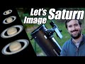 How to Image Saturn with a Telescope, PIPP, Autostakkert & Registax