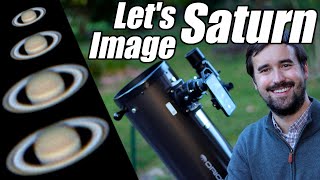 How to Image Saturn with a Telescope, PIPP, Autostakkert & Registax